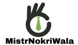 "MistrNokriWala job portal logo featuring job search in Haryana and Delhi NCR with green tie symbol for employment and recruitment".