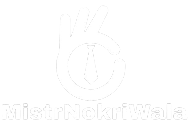 “MistrNokriWala white logo for footer – job search in Haryana and Delhi NCR with latest vacancies and career opportunities.”