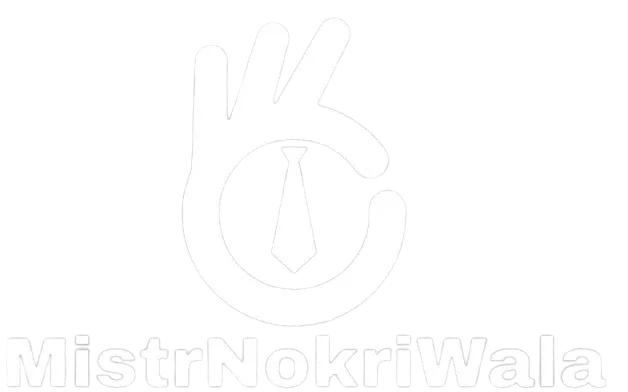 “MistrNokriWala white logo for footer – job search in Haryana and Delhi NCR with latest vacancies and career opportunities.”