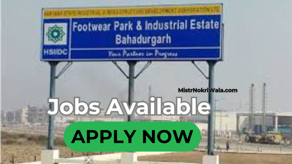 An image showing the board of Industrial Jobs in Bahadurgarh