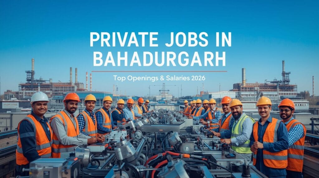 Private jobs in Bahadurgarh: Workers at manufacturing factory in MIE industrial area