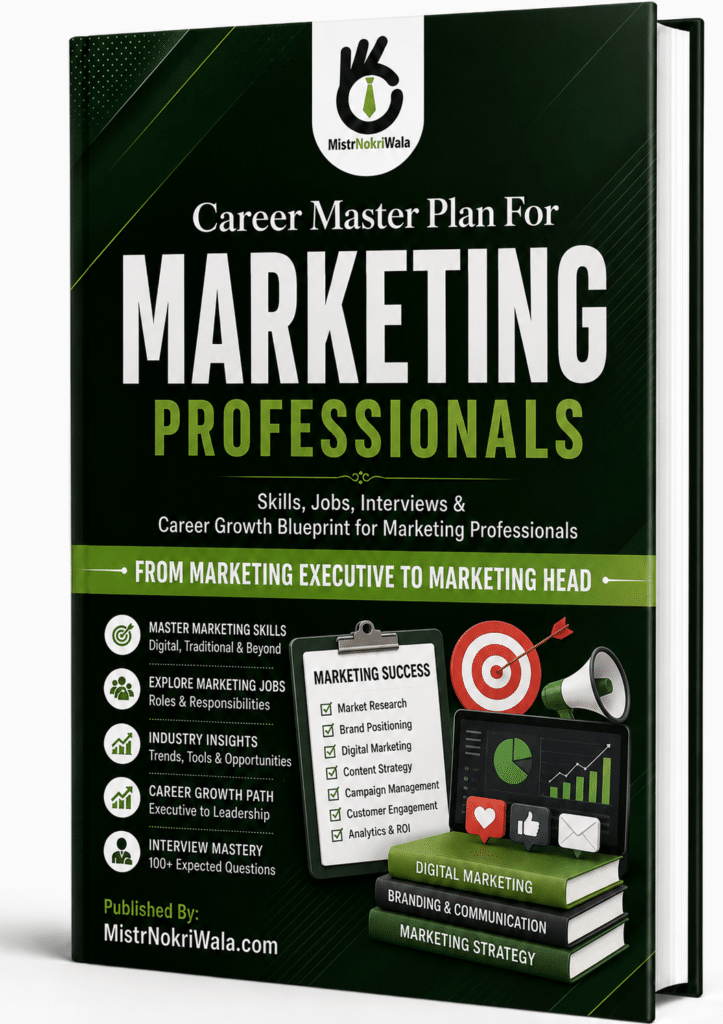 Career Master Blueprint for Career in Marketing Jobs : Cover Image