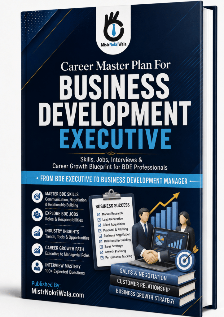 Business Development Executive Career Guide Book Cover Image