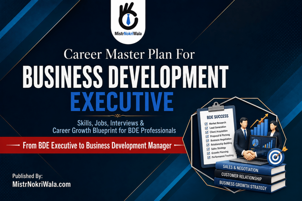 Landing page Cover image for interview preparation for business development