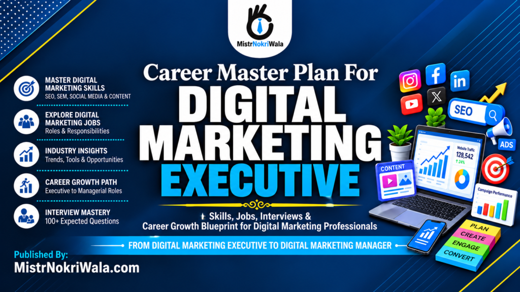 Banner Image for the landing page of Digital Marketing Interview Preparation