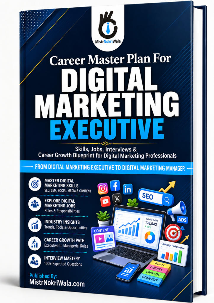 cover image for Digital Marketing career Master Bhluprint